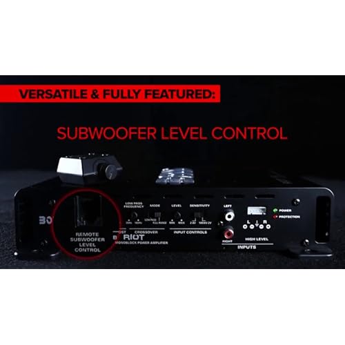 power monoblock 2 subwoofer