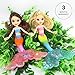 Mermaid Doll Toy for Girls, Swim in the Water at Bath Time, the Pool, and Beach , 1 Piece