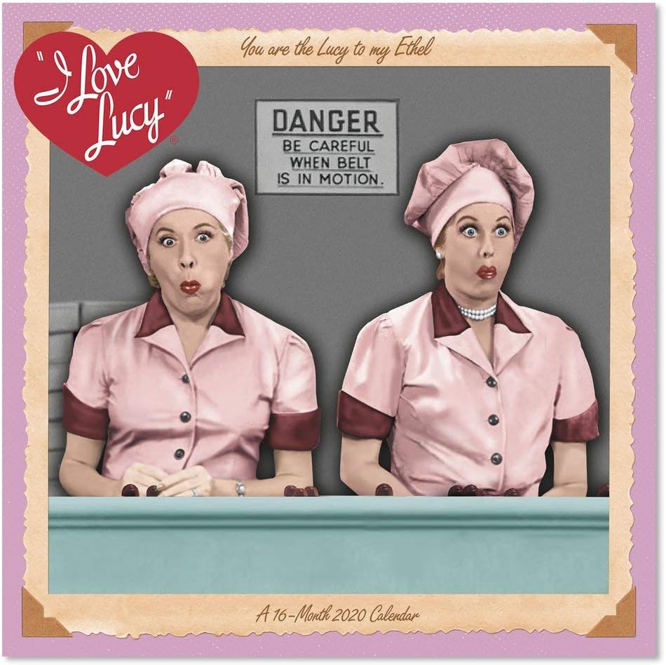2020 I Love Lucy Wall Calendar (DDD7412820)