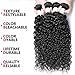 Perstar 8A Grade Uprocessed Brazilian Water Wave virgin hair 4 Bundles Remy Human Hair Natural Color (10 12 14 16, Natural Color)