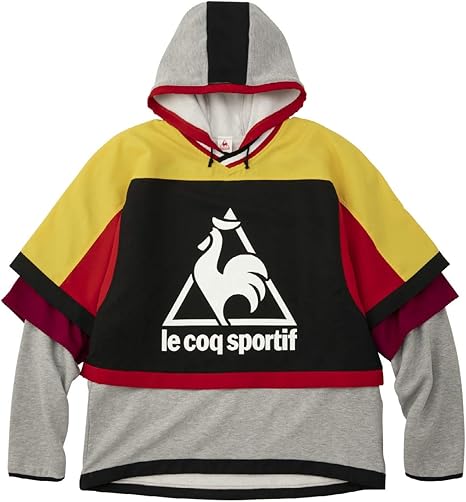 Amazon ルコック ニットジャケット ハイブリッドパーカー スポーツウェア レディース スポーツウェア 通販