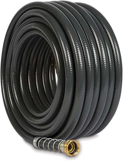 gilmour 861001 1001 flexogen super duty manguera de jardin 1 2 x 100 pies 100 pies color gris