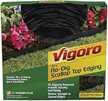 Vigoro sencillo y rápido 40 ft. Scalloped no Dig jardín Kit de ...