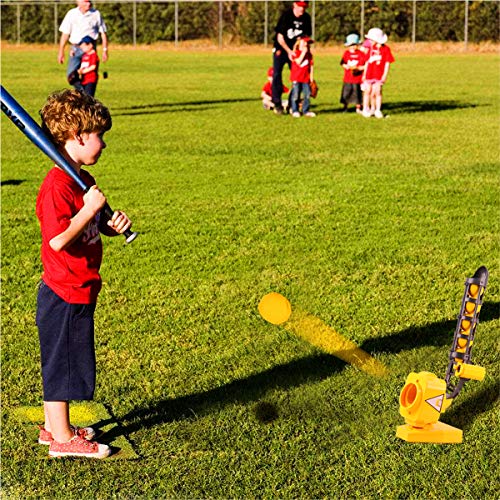 DEVAN Baseball Tennis Pitching Gaming Machine Toys, Training Sports ,Gym,Early Development Toys Outdoors Sports Gaming for Kids and Toddlers.(Batteries Included)