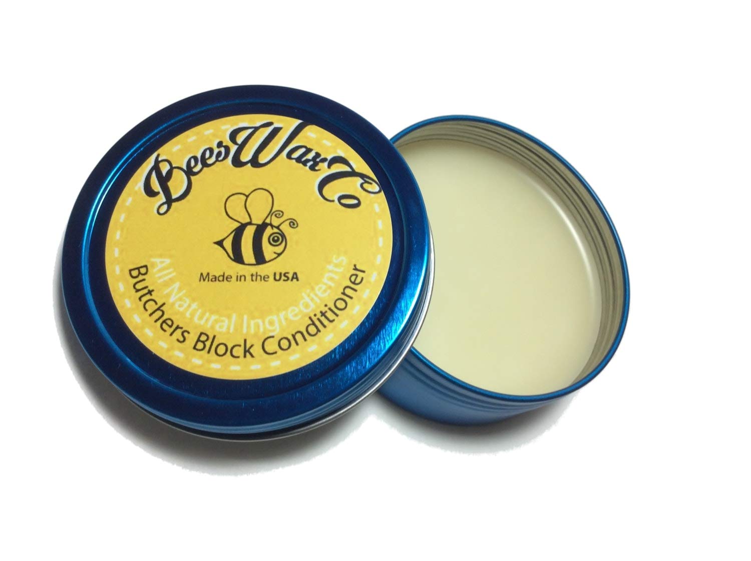 Beeswax Wood and Butchers Block Conditioner, Cleaner and Protector Wax