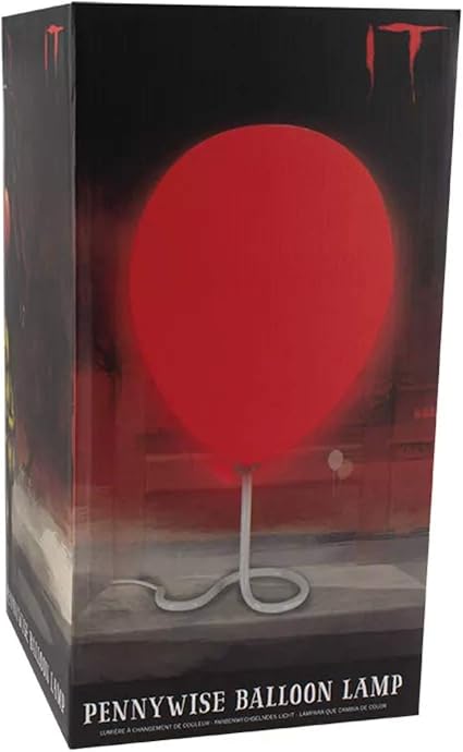 Amazon Co Jp 公式ライセンス品 It Pennywise ペニーワイズ 赤い 風船 Led ランプ 34cm By Paladone 並行輸入品 ホーム キッチン