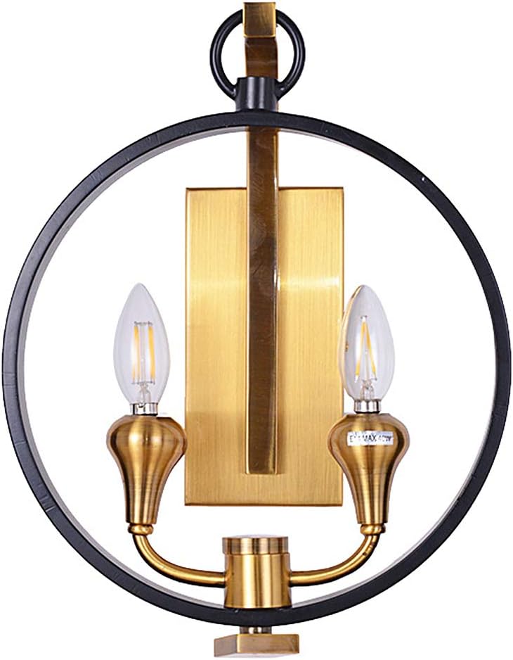 LED Round Wall Mounted Wall Light Indoor Wall Lamp Circular Alloy