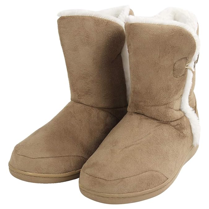 Buy Forfoot Men's Winter House Slippers Cold Weather Soft Cozy Memory