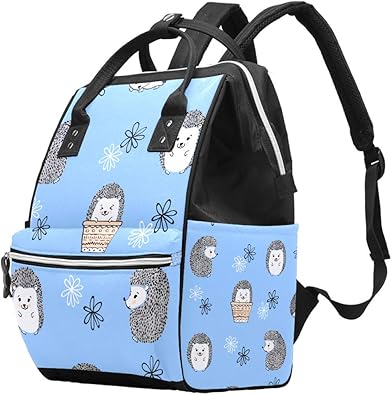 Amazon Co Jp Ayustyle バックパック レディース かわいい ハリネズミ リュック 多機能 旅行 通勤 マザーズバッグ リュックサック 大容量 マザーズリュック 男女兼用 シューズ バッグ