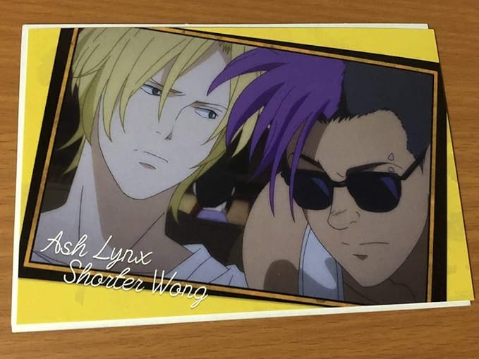 Amazon Co Jp Banana Fish ショーター ウォン ポストカード B 文房具 オフィス用品