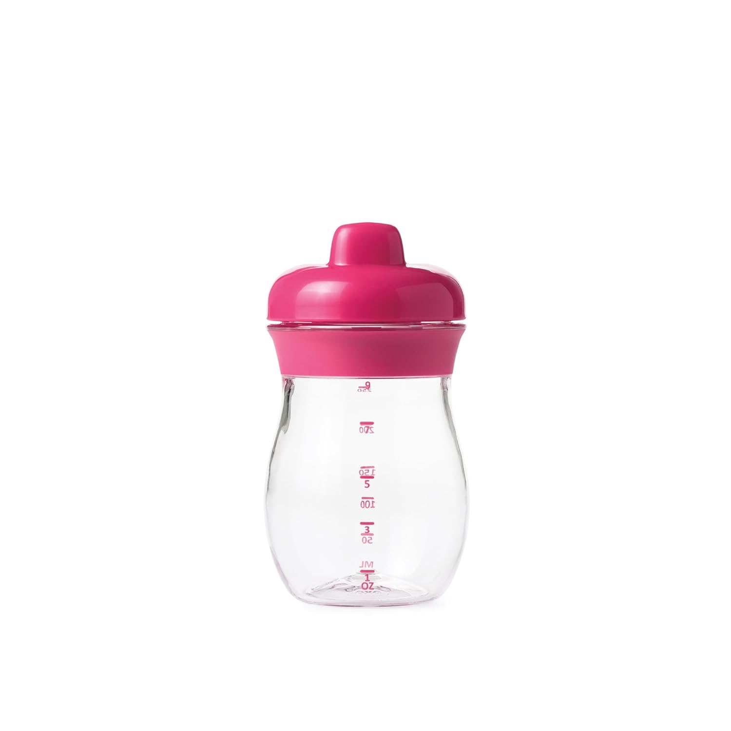 OXO Tot Transitions Sippy Cup, Pink, 9 Ounce