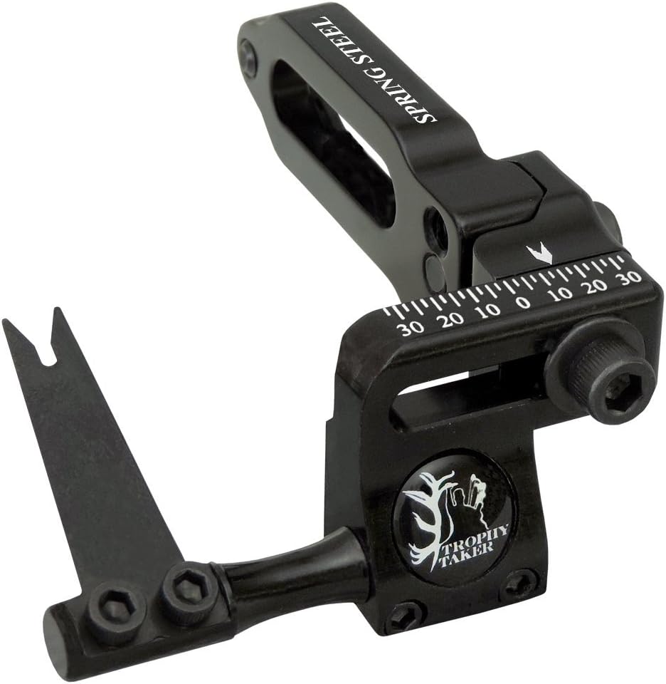 Trophy TakerRH Spring Steel Rest, Black