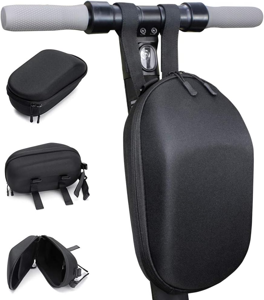 Seway Scooter Storage Bag for Xiaomi M365 ES Series, Electric Scooter Front Hanging Bag Durable EVA Fit for Carring Charger Tools, Compatible Xiaomi Mijia M365 / ES