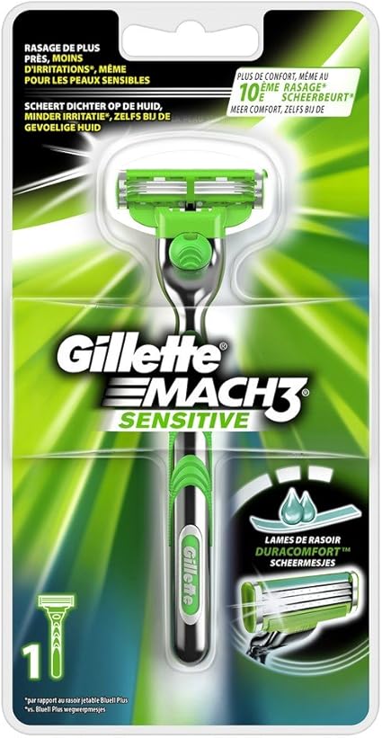 lame gillette mach 3 sensitive