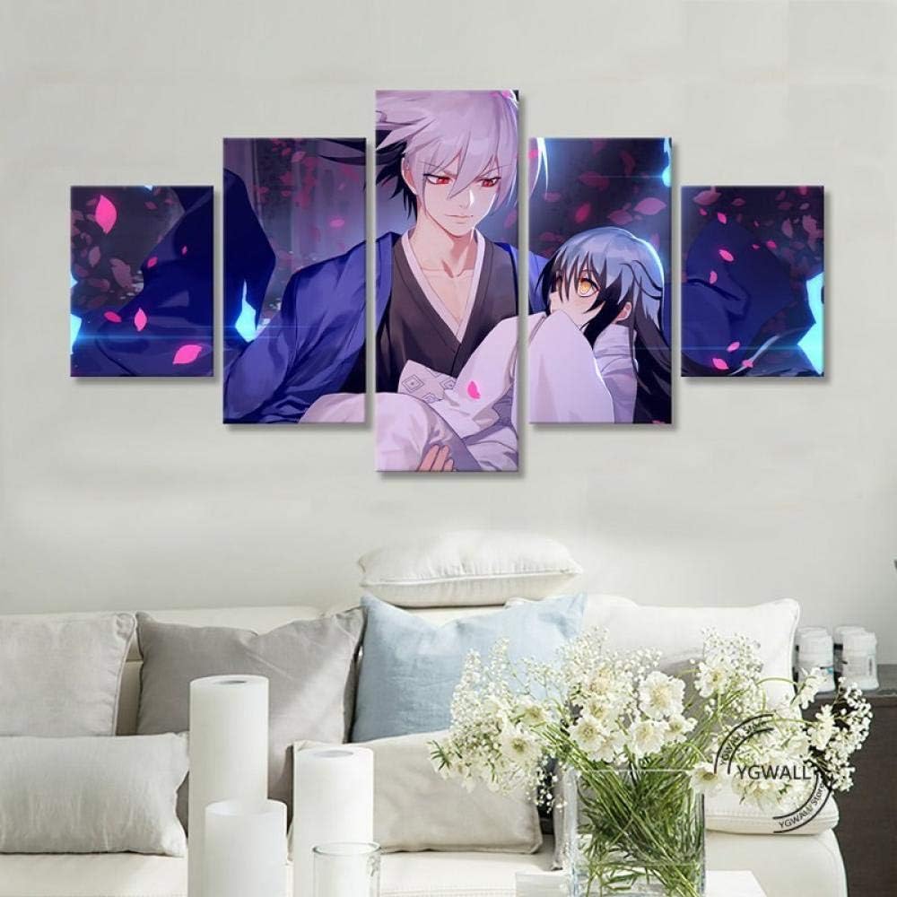 Amazon Co Jp ぬらりひょんの孫陸王ぬらと及川つらら絵画装飾5ピース写真プリントポスター10x15 10x 10x25cmフレームなし ホーム キッチン