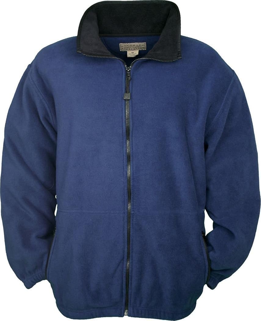 Colorado Timberline Men's Telluride Fleece Jacket6XL (Navy) at Amazon Men’s Clothing store