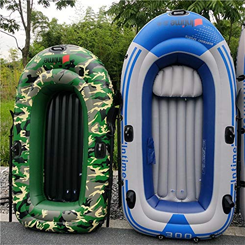 Aufblasbares Rafting-Boot-Set, aufblasbare Floße, Sport aufblasbares Kajak Kanu Boot mit Paddeln verdicktes Angelboot… – Bild 3