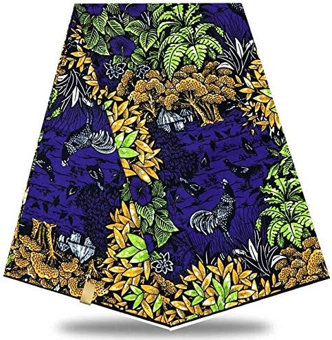 Fabric African| African Print Fabric 6 Yards of African Fabric Wholesale African Wax Prints Fabric Super Java Wax Ankara Fabric for Dress |by ATUSY