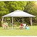 CORE 13' x 13' Instant Shelter Pop Up Canopy Gazebo Tent for Shade in Backyard, Party, Event with Wheeled Carry Bag, Gray