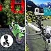 COOCHEER Bike Handlebar Seatpost Mount,Roll Bar and Handlebar Action Camera Mount 360 Degree Rotatable with 1/4 Inch Tripod Mount Adapter+Thumbscrew for GoPro Hero Sony Samsung Panasonic Nikon Cameras