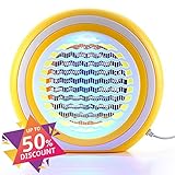 X-CHENG Bug Zapper - The latest shock photocatalyst mosquito lamps plus inhaled - No radiation - the eradication of mosquitoes - bugs and other pests(yellow)