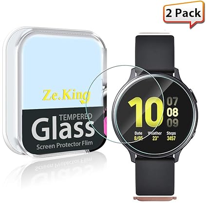 Amazon.com: Zeking [2-Pack] Samsung Galaxy Watch Active 2 ...