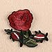 11PC Rose And Flower Floral Collar Sew Patch DIY Embroidered Sew Iron on Patch Chinese Style by Perman