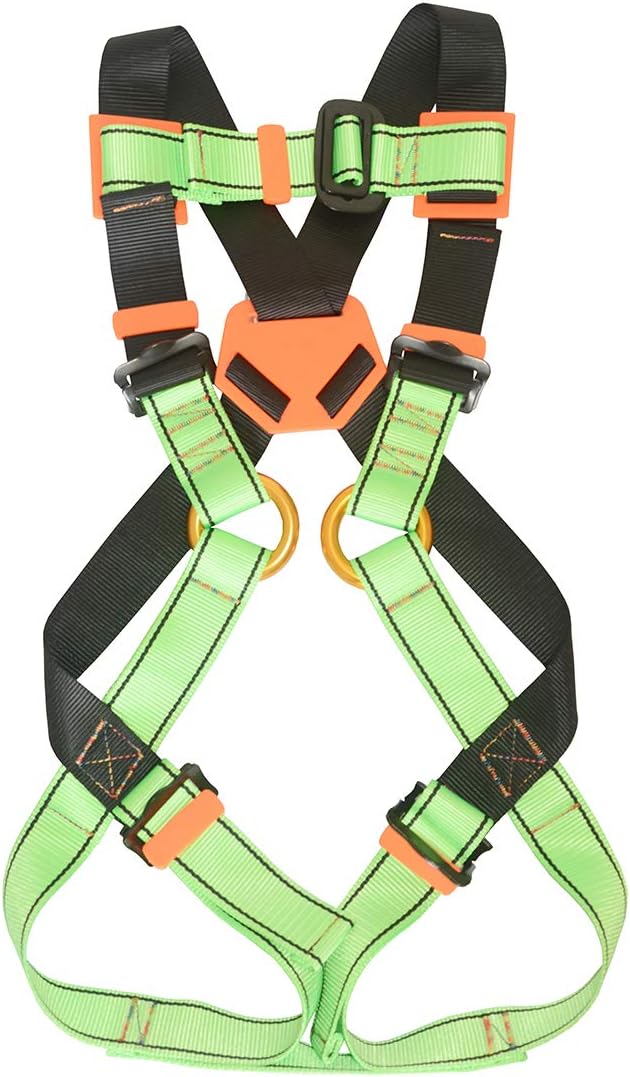 HeeJo Kids' Full Body Harness, Youth Safety Harness Comfort Zipline Climbing Harness Belts for Tree Climbing Outdoor Expanding Training, Caving Rock Rappelling Equipment. : Sports & Outdoors