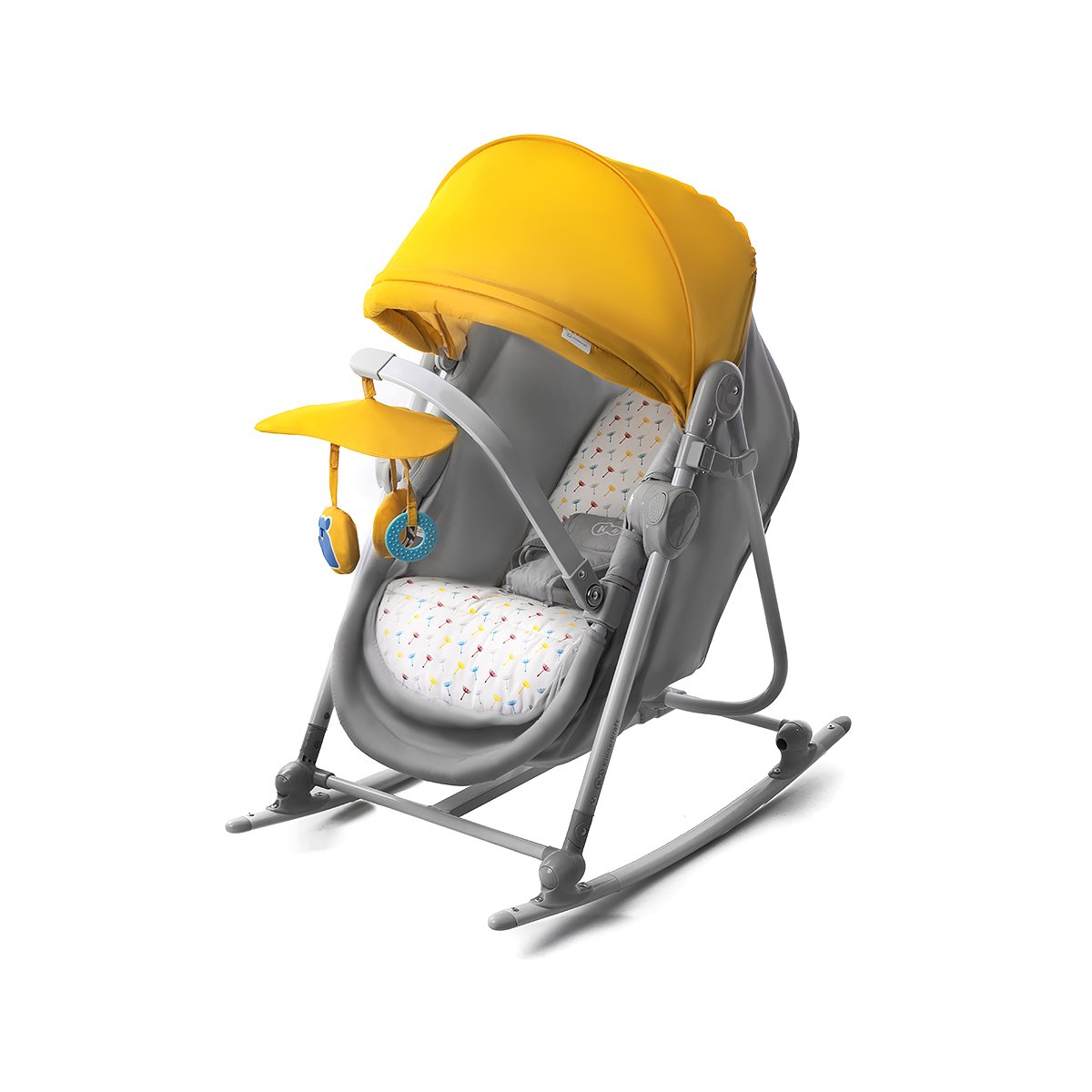 kinderkraft 5 in 1 cradle yellow