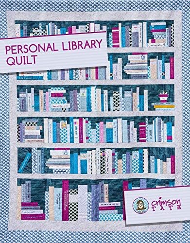 Crimson TatePersonal Library Quilt Pattern