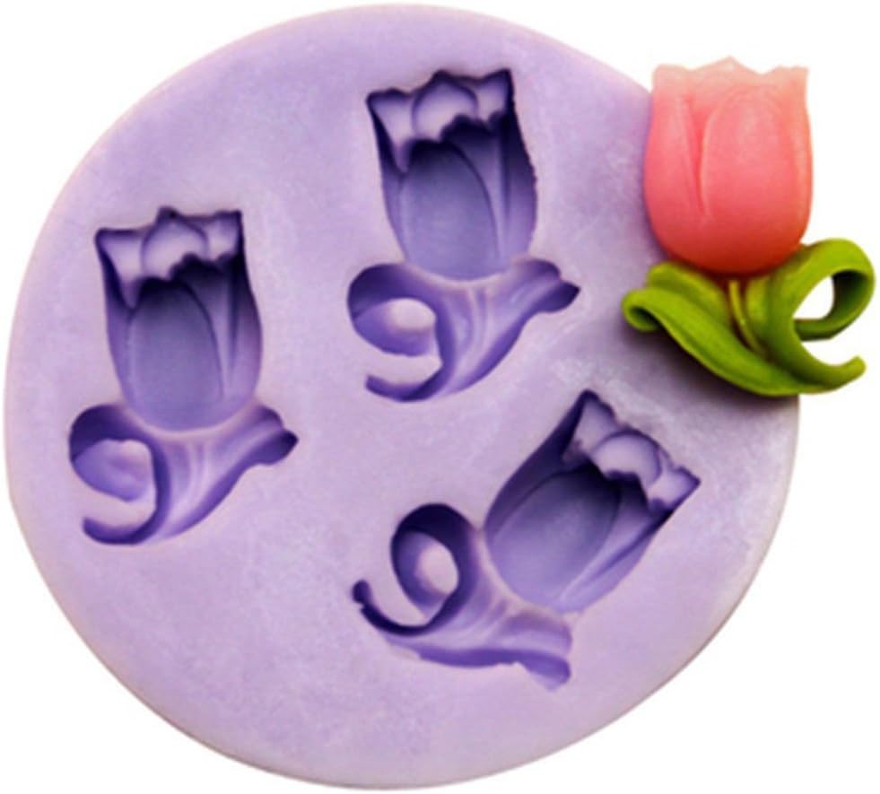 3D Silicone Fondant Embossing Mold Mould Sugarcraft Baking Tools Cake Decoration
