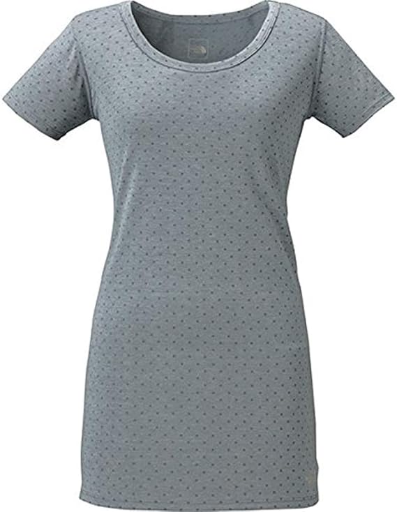 Amazon The North Face ノースフェイス レディース ウィメンズ S S Opal Dot Crew Tシャツ 半袖 Lサイズ ミックスグレー Ntw Z L アウトドア シャツ 通販