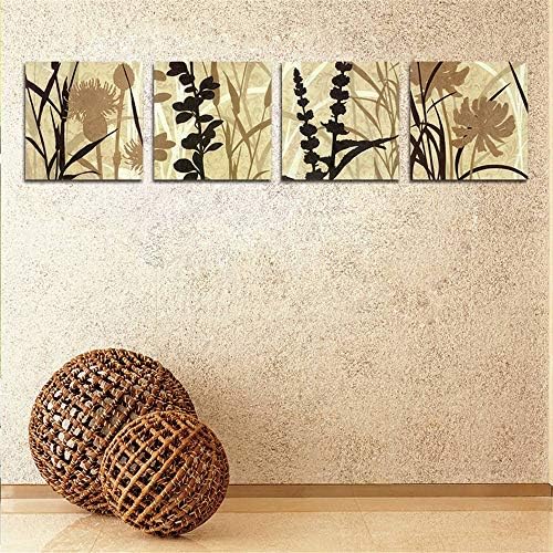 Huge Wall Art Oil Painting On Canvas Chinoiserie Floral And Plant Home Decor art painting for Wall Decor(Frameless)