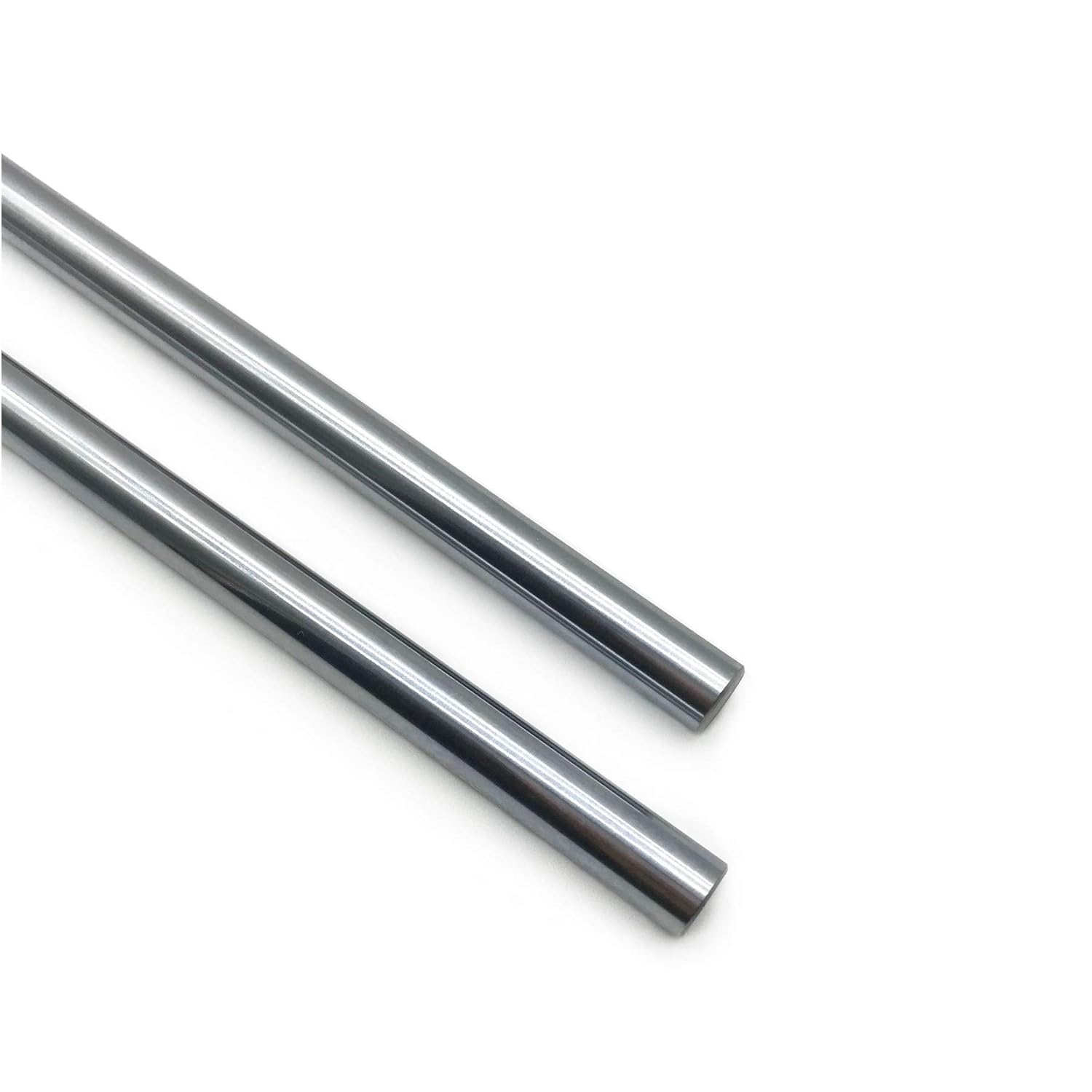 Linear Motion Rods 2PCS 8mmx 250mm (0.315 x 9.84inches) Case Hardened Chrome Plated Linear