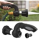 Garden Hose Spray Nozzle Mighty Power Hose Blaster Nozzle Adjustable Sprayer Hose Mist Powerful for Garden Lawn Plants Watering Car Washing