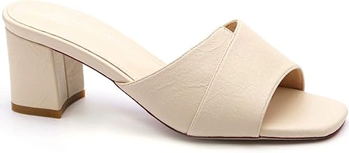 mule block heel sandal