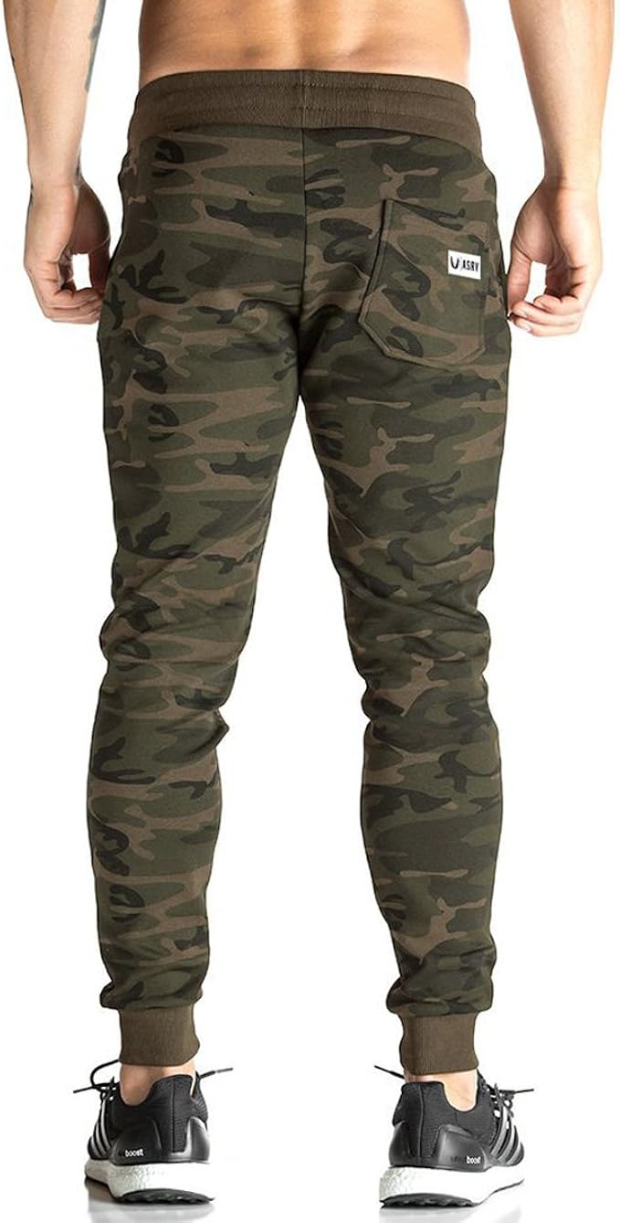 Mens slim fit camo joggers Clearance