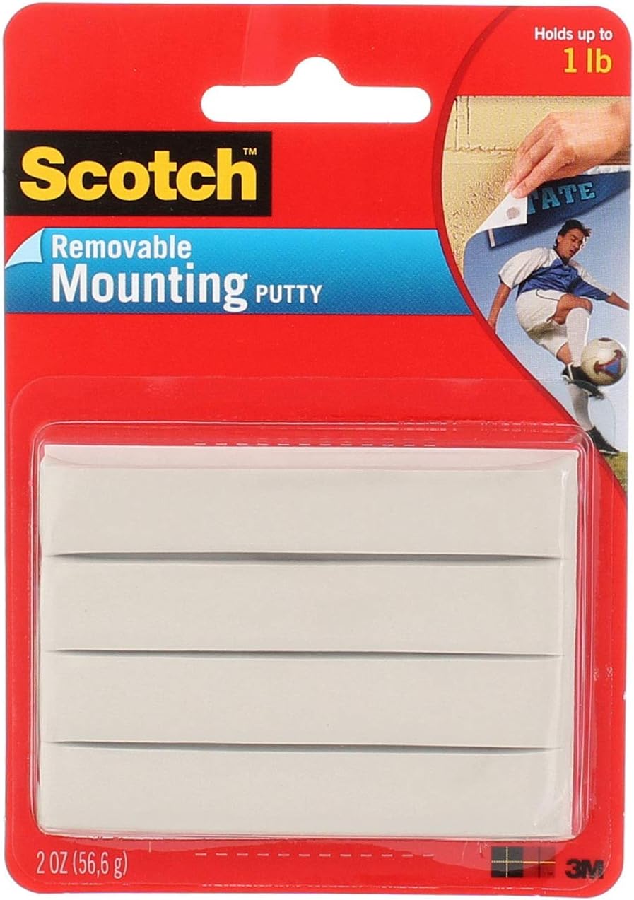 3m 860 2 Oz Scotch Removable Adhesive Putty by Scotch Amazon.co.uk