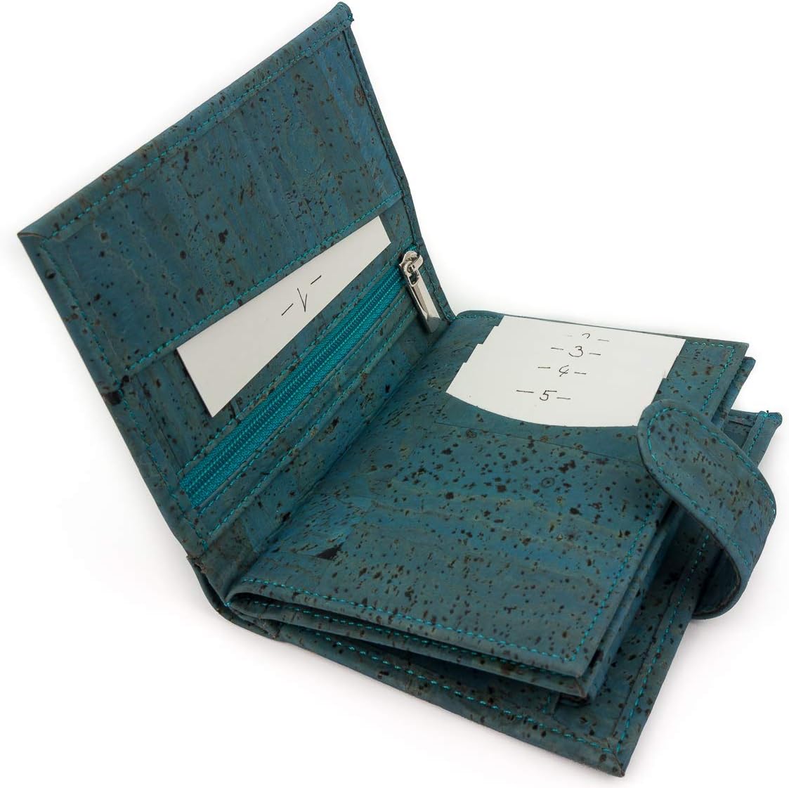 Simaru Cork Purse for Women Classic Vegan Wallet with RFID Protection, Durable Alternative to Leather, Durable - Image 3