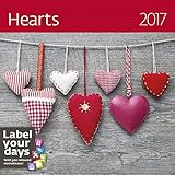 Hearts Calendar - Calendars 2016 - 2017 Calendar - Arts Crafts Calendar - Photo Calendar By Helma by 