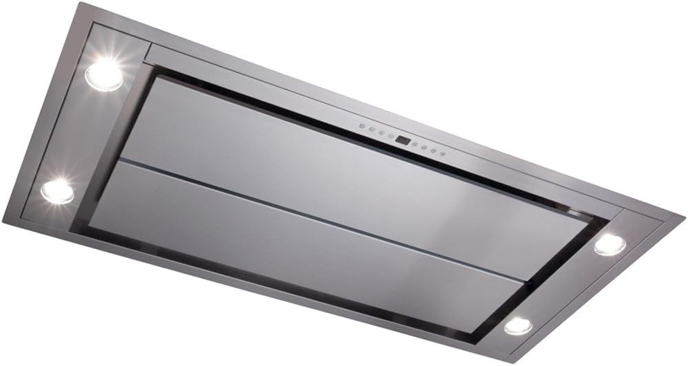CDA Ceiling Extractor 100Cm Remote Control Stainless Steel