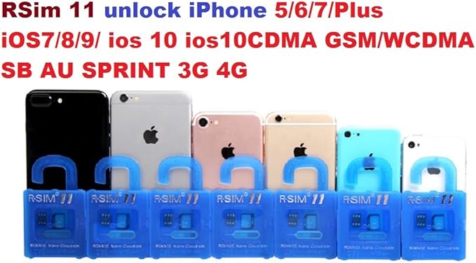R Sim11 Desbloquear El Iphone 5 5s 6 6s 7 7s Plus Series Ios 10 Smartphone Smartphone 4 G Smart Tarjeta Sim Unlock R Sim9 R Sim10 R Sim10 R Sim11 R Sim11 Amazon Com Mx Electronicos