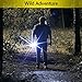 LED Work Light, totobay Dual Head Emergency Work Light with Rotating and Magnetic Design 4 Modes Outdoor Camping Light 6AAA Battery（not Included) (Yellow)