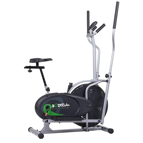 body rider dual trainer exercise bike