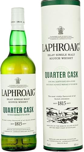 Amazon Co Jp ラフロイグ クォーターカスク 48度 700ml 並行輸入品 食品 飲料 お酒