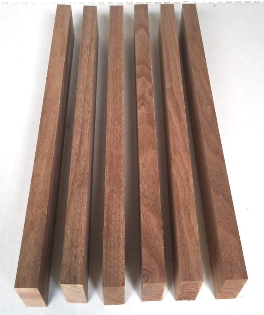 3/4” x 2” x 16” Combo of 6 Walnut 6 Cherry and 6 Hard Maple - 18 Boards per Pack