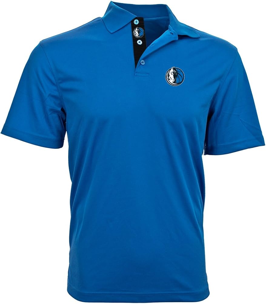 Amazon.com : NBA Dallas Mavericks Adult Men Omaha Icon Heather Polo, S, Royal Blue : Clothing