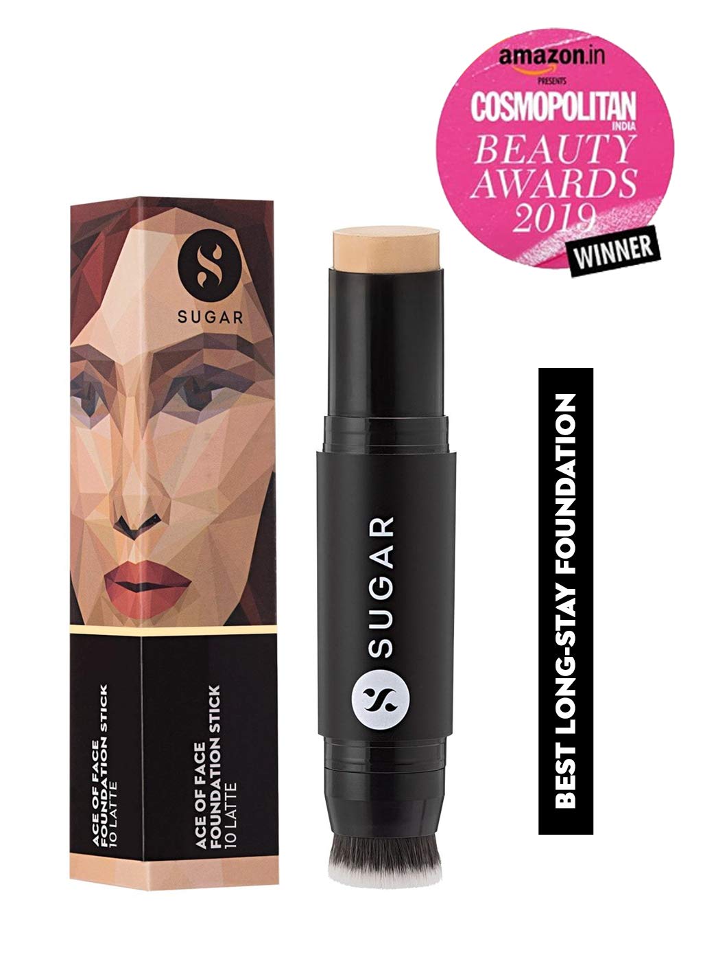 Buy SUGAR Cosmetics Light Latte Ace of Face Foundation Stick (12g