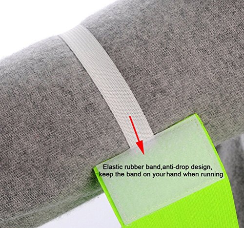 Wrzbest Soccer football Youth Captain's Armband Fits Arm Circumference 25-28cm(7-13 inch) - Pack of 5 - Thumbnail 2