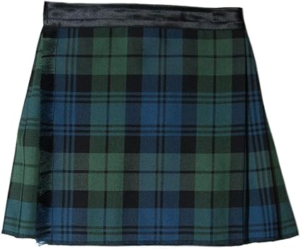 black watch tartan baby dress